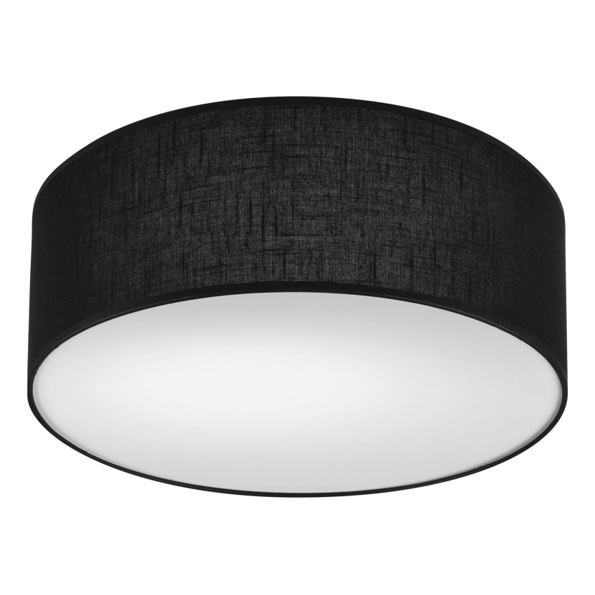 Plafondlamp SIRJA 1xE27/60W/230V Ø 35 cm zwart