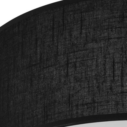 Plafondlamp SIRJA 1xE27/60W/230V Ø 35 cm zwart