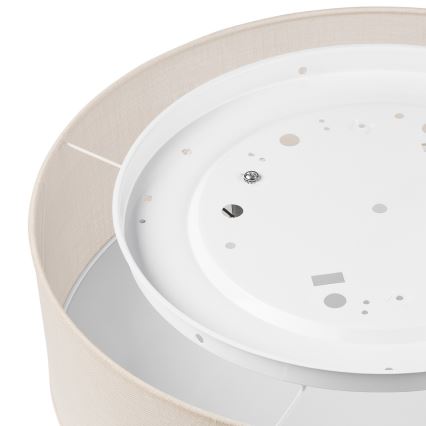 Plafondlamp SIRJA 2x E27/15 W/230 V Ø 45 cm crème