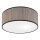 Plafondlamp SIRJA 2xE27/15W/230V Ø 35 cm bruin