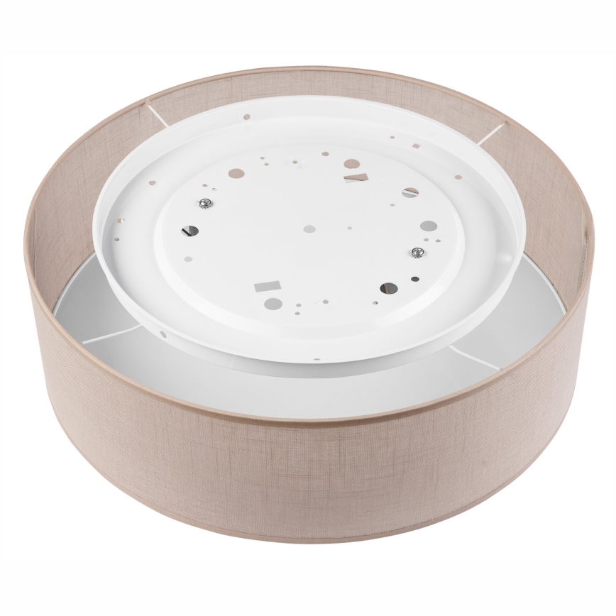 Plafondlamp SIRJA 2xE27/15W/230V Ø 45 cm beige