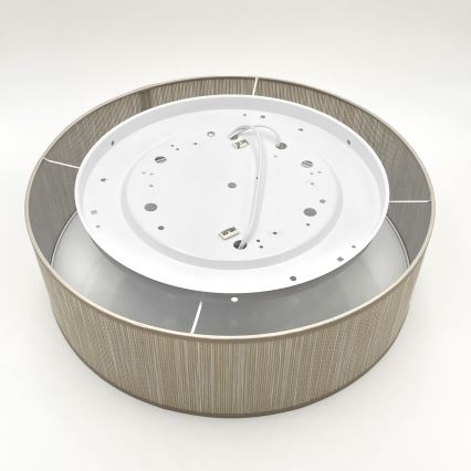 Plafondlamp SIRJA 2xE27/15W/230V Ø 45 cm beige