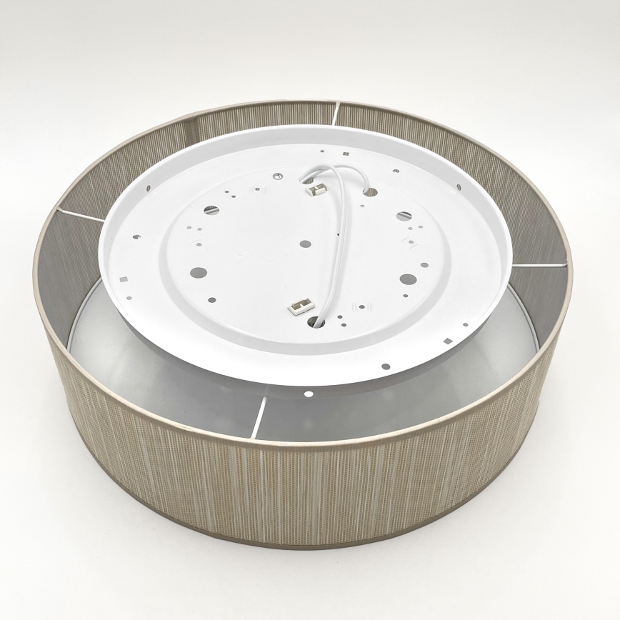 Plafondlamp SIRJA 2xE27/15W/230V Ø 45 cm beige