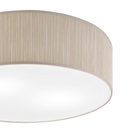 Plafondlamp SIRJA 2xE27/15W/230V Ø 45 cm beige