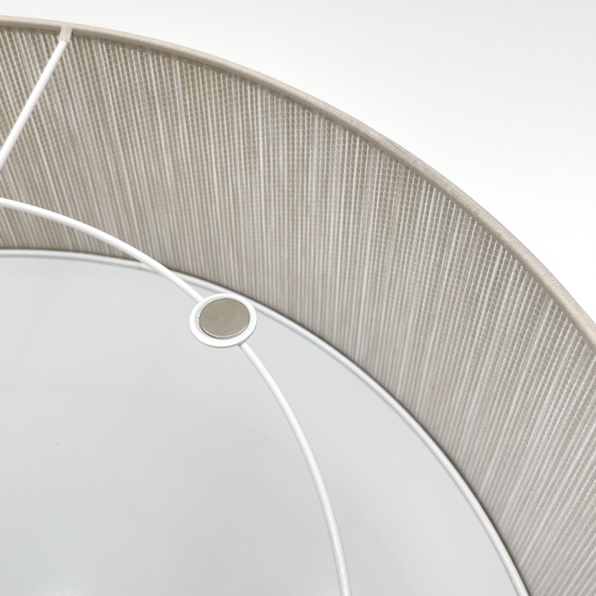 Plafondlamp SIRJA 2xE27/15W/230V Ø 45 cm beige