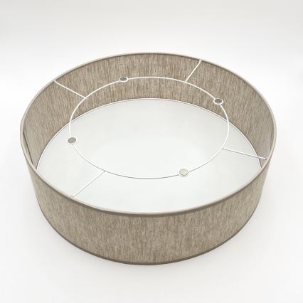 Plafondlamp SIRJA 2xE27/15W/230V Ø 45 cm beige
