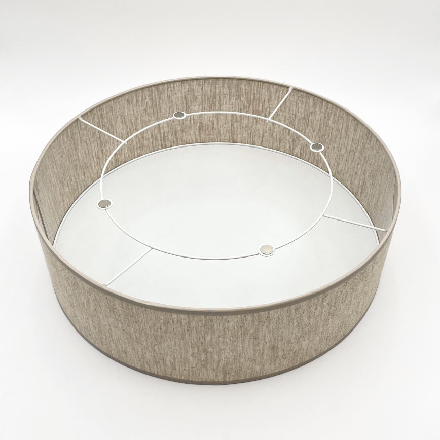 Plafondlamp SIRJA 2xE27/15W/230V Ø 45 cm beige