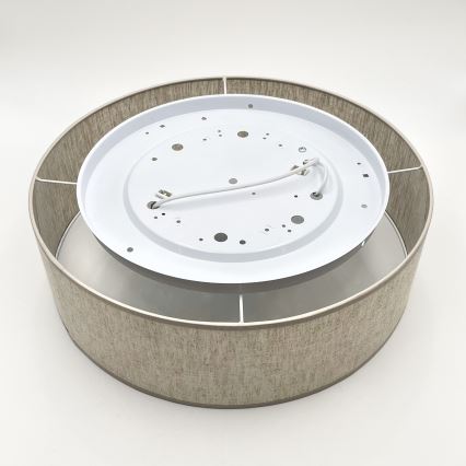 Plafondlamp SIRJA 2xE27/15W/230V Ø 45 cm beige