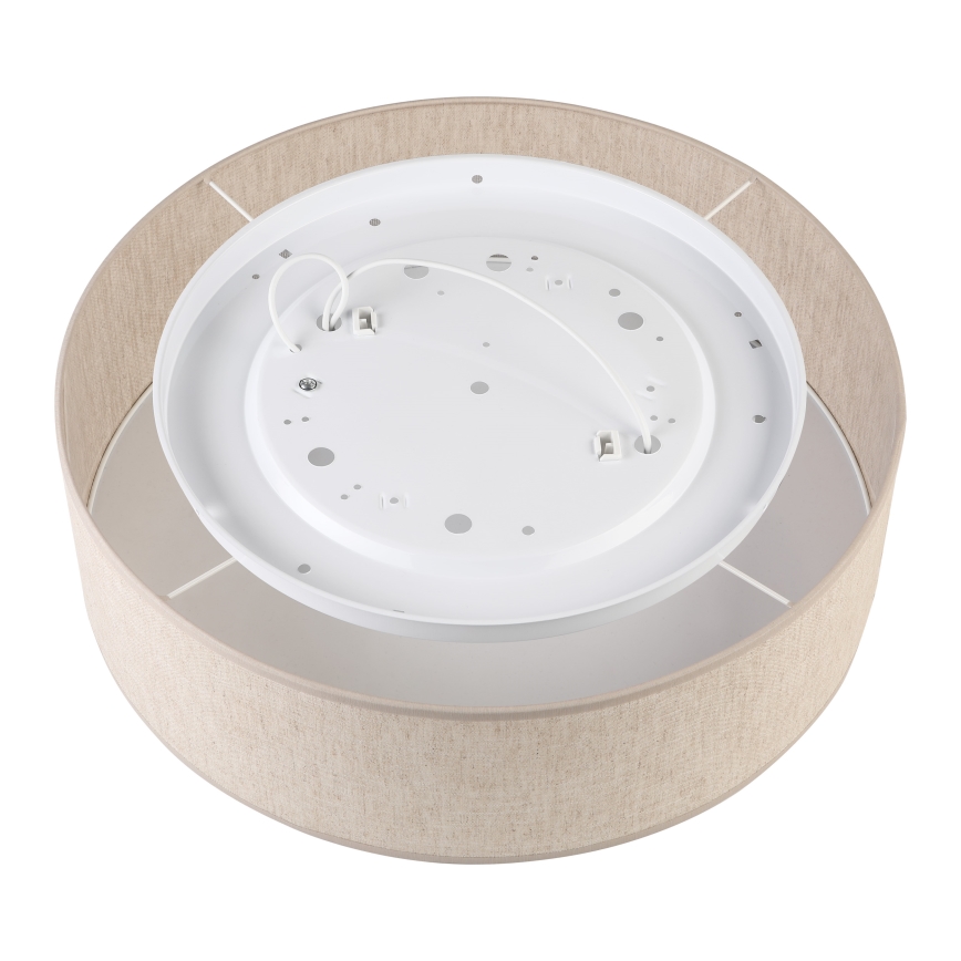 Plafondlamp SIRJA 2xE27/15W/230V Ø 45 cm beige