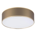 Plafondlamp SIRJA 2xE27/15W/230V Ø 45 cm bruin/goud