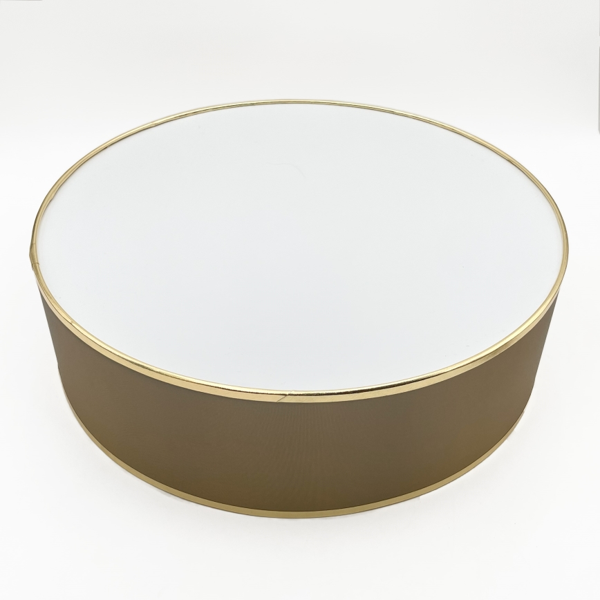 Plafondlamp SIRJA 2xE27/15W/230V Ø 45 cm bruin/goud