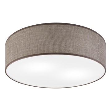 Plafondlamp SIRJA 2xE27/15W/230V Ø 45 cm bruin