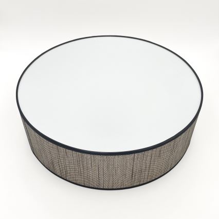 Plafondlamp SIRJA 2xE27/15W/230V Ø 45 cm bruin