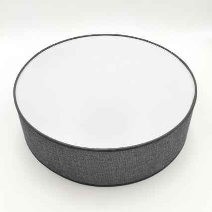 Plafondlamp SIRJA 2xE27/15W/230V Ø 45 cm grijs