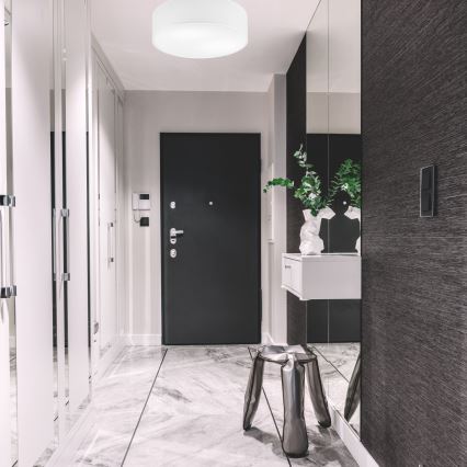 Plafondlamp SIRJA 2xE27/15W/230V Ø 45 cm wit