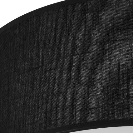 Plafondlamp SIRJA 2xE27/15W/230V Ø 45 cm zwart