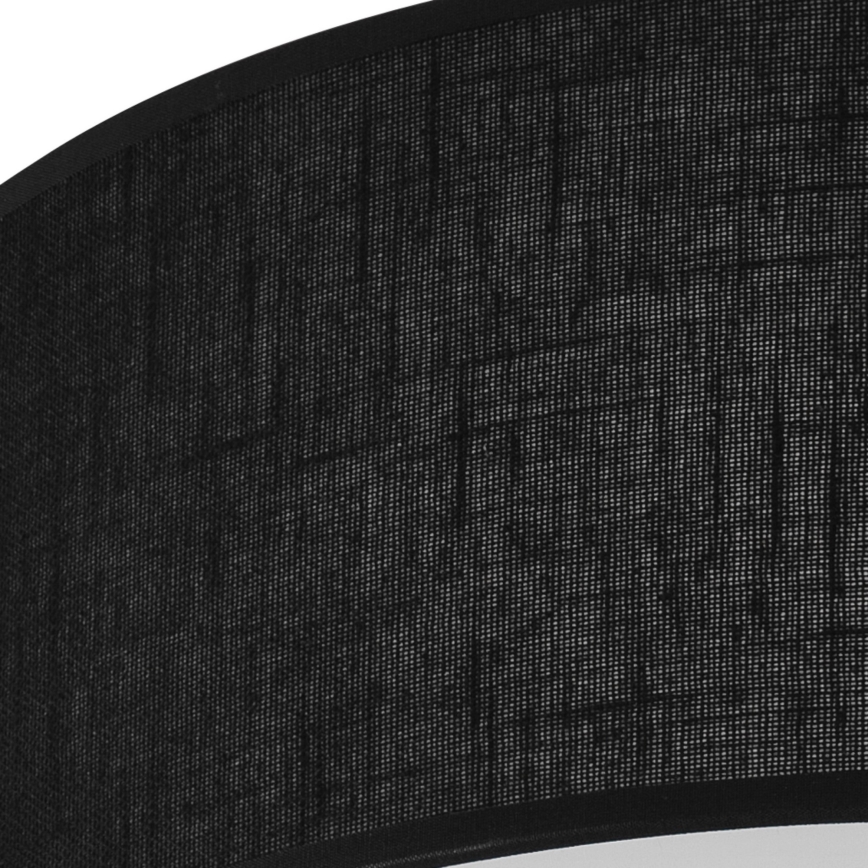 Plafondlamp SIRJA 2xE27/15W/230V Ø 45 cm zwart
