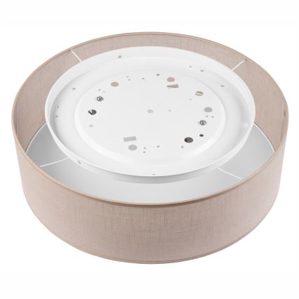 Plafondlamp SIRJA 2xE27/60W/230V d. 45 cm beige