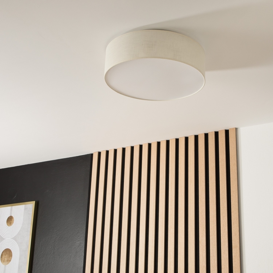 Plafondlamp SIRJA 2xE27/60W/230V d. 45 cm crème
