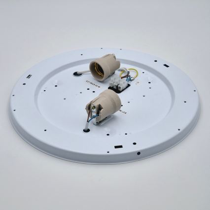 Plafondlamp SIRJA 2xE27/60W/230V d. 45 cm crème