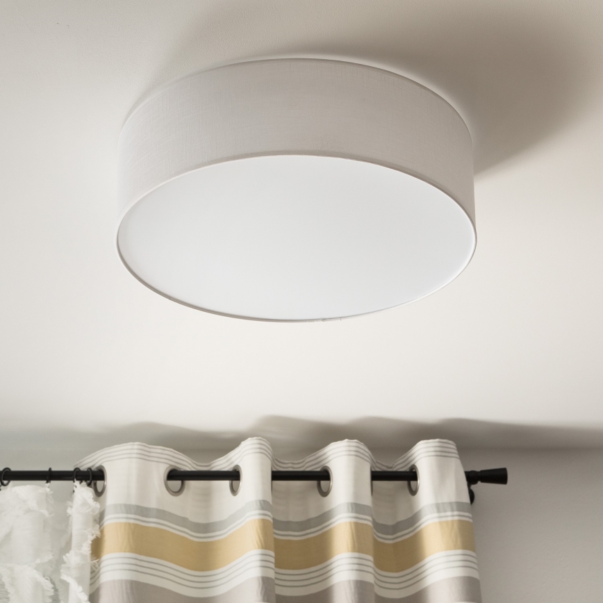 Plafondlamp SIRJA 2xE27/60W/230V d. 45 cm wit