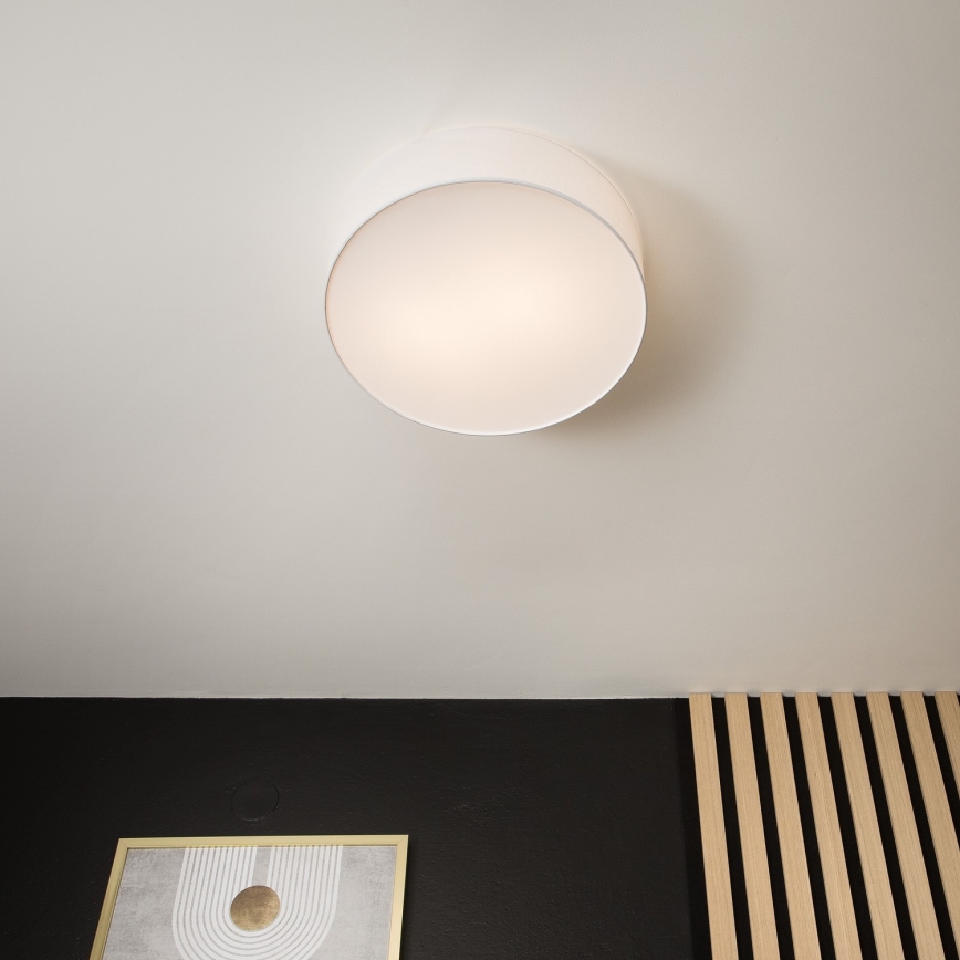 Plafondlamp SIRJA 2xE27/60W/230V d. 45 cm wit