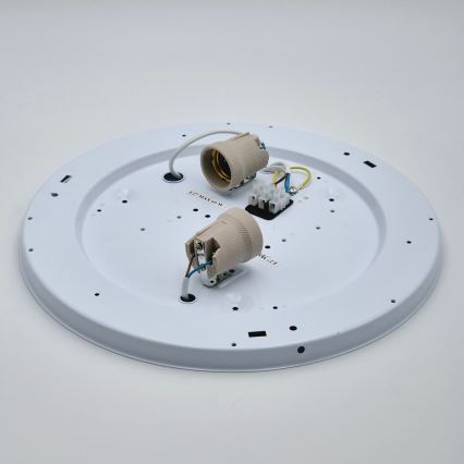 Plafondlamp SIRJA 2xE27/60W/230V d. 45 cm wit