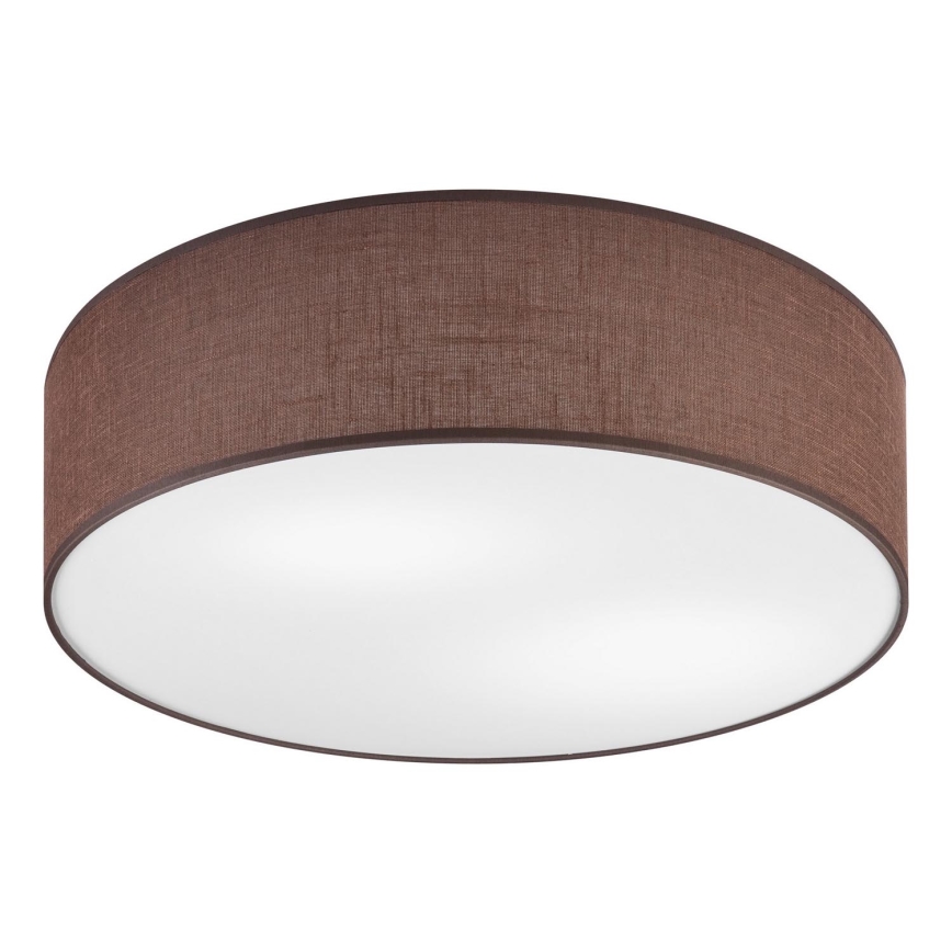 Plafondlamp SIRJA 2xE27/60W/230V Ø 45 cm bruin