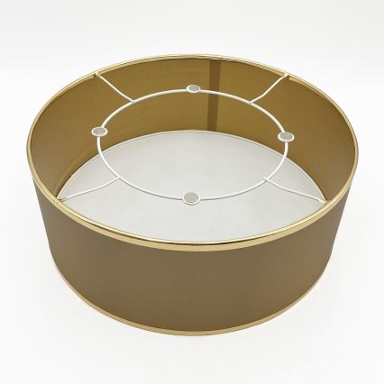 Plafondlamp SIRJA DOUBLE 2xE14/15W/230V Ø 35 cm bruin/goud