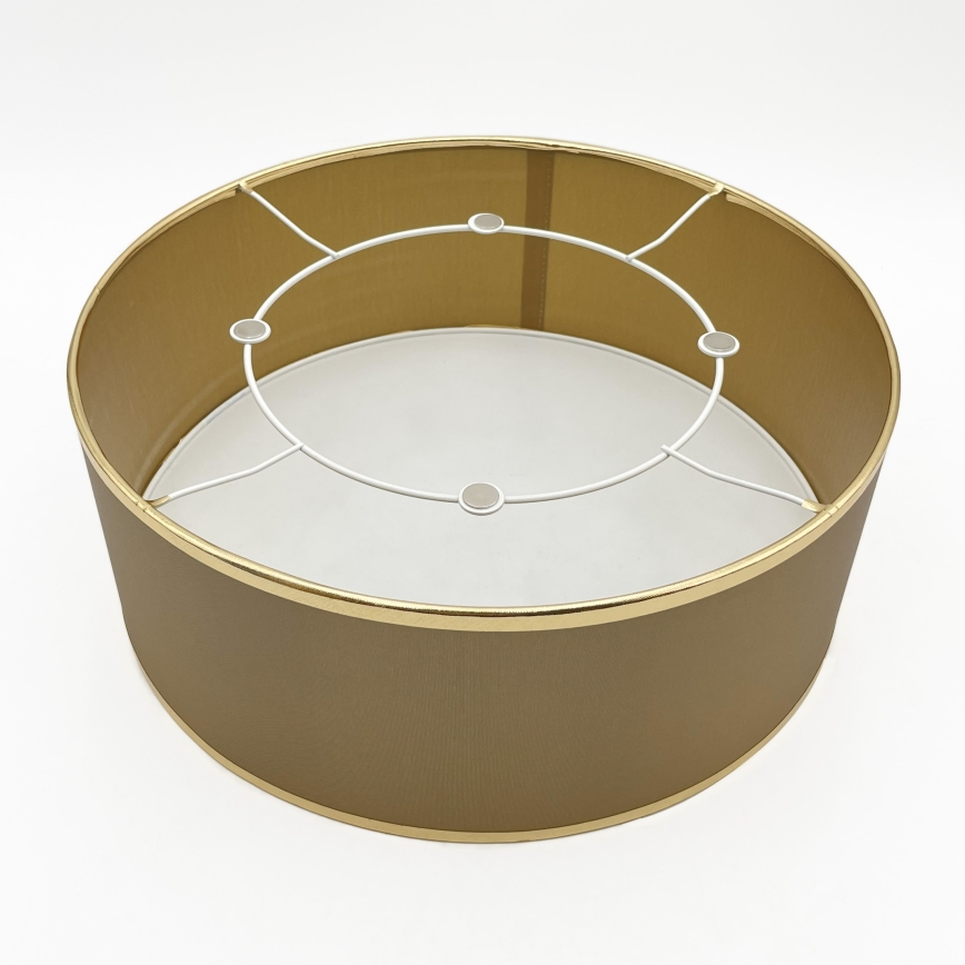 Plafondlamp SIRJA DOUBLE 2xE14/15W/230V Ø 35 cm bruin/goud