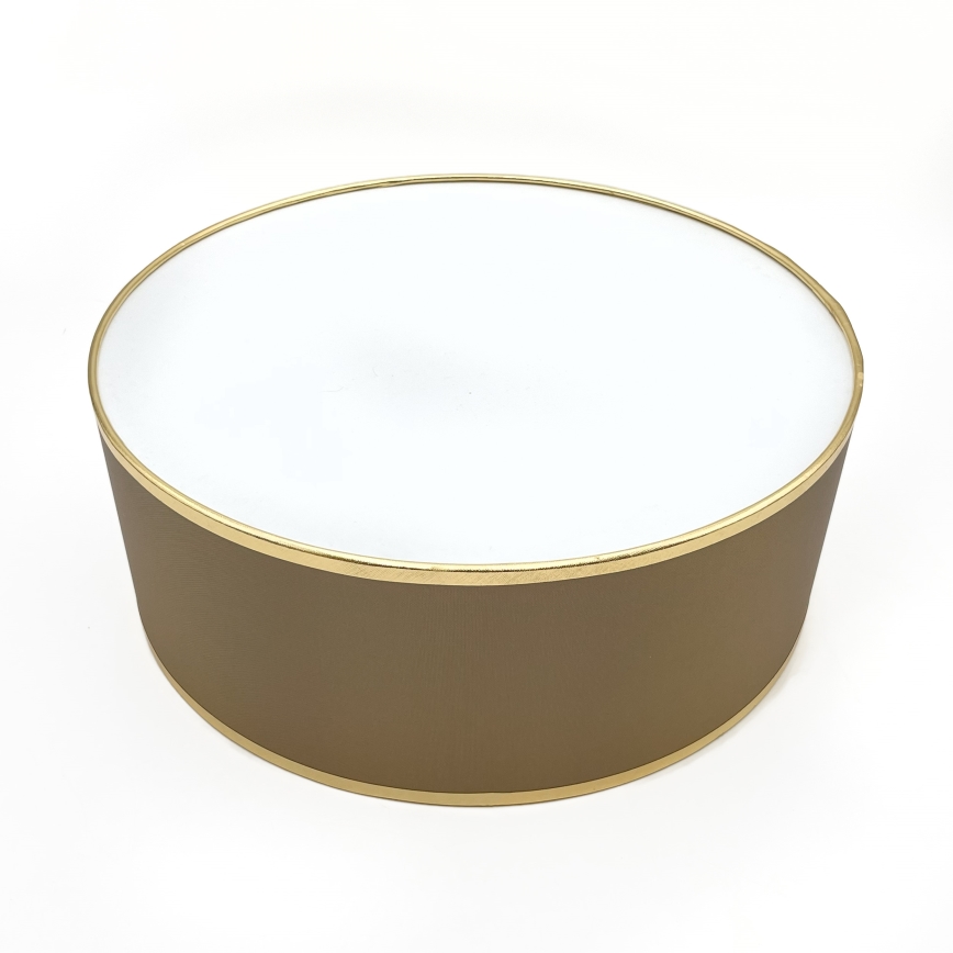 Plafondlamp SIRJA DOUBLE 2xE14/15W/230V Ø 35 cm bruin/goud