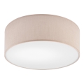 Plafondlamp SIRJA DOUBLE 2xE27/15W/230V diameter 35 cm beige