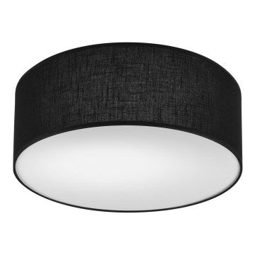 Plafondlamp SIRJA DOUBLE 2xE27/15W/230V diameter 35 cm zwart