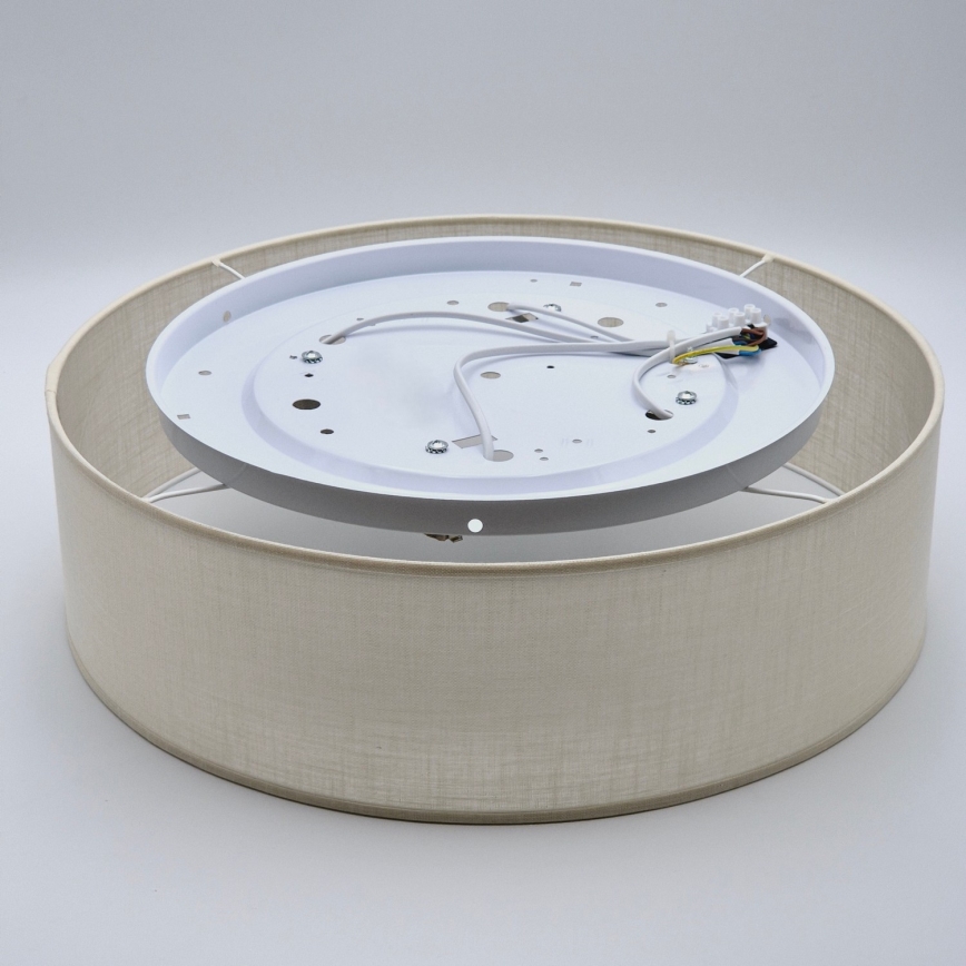 Plafondlamp SIRJA DOUBLE 4xE27/15W/230V diameter 45 cm crème