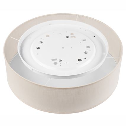 Plafondlamp SIRJA DOUBLE 4xE27/15W/230V diameter 45 cm crème