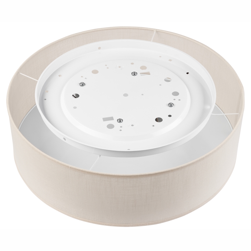 Plafondlamp SIRJA DOUBLE 4xE27/15W/230V diameter 45 cm crème