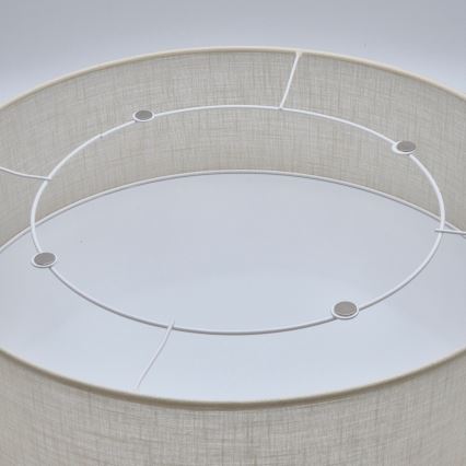 Plafondlamp SIRJA DOUBLE 4xE27/15W/230V diameter 45 cm crème