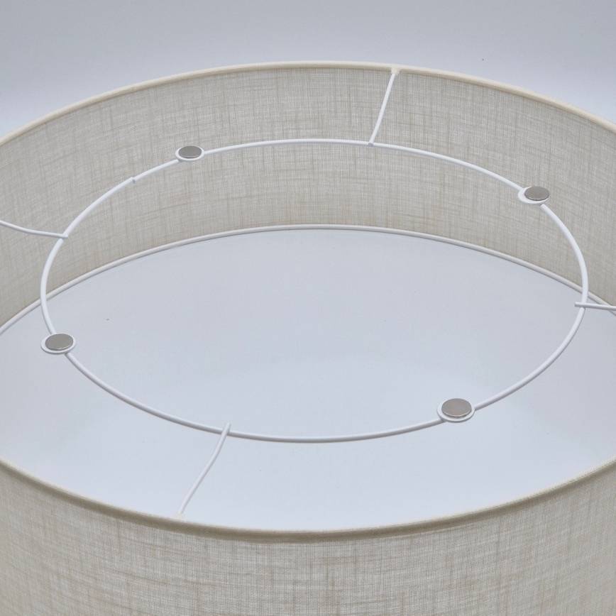 Plafondlamp SIRJA DOUBLE 4xE27/15W/230V diameter 45 cm crème