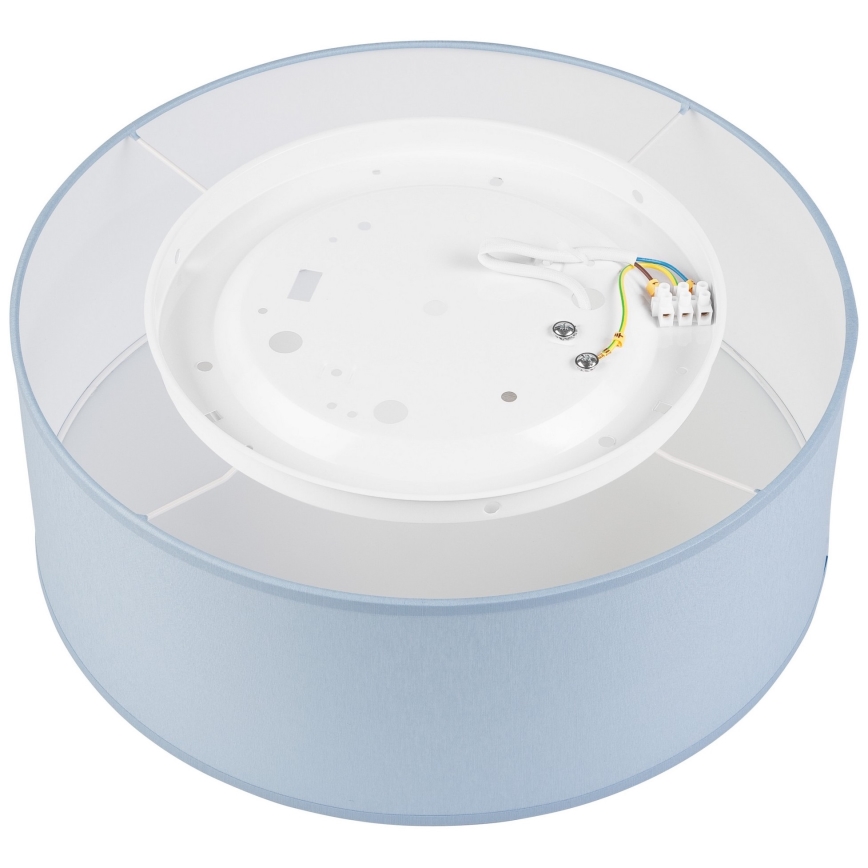 Plafondlamp SIRJA PASTEL 1xE27/60W/230V diameter 35 cm blauw
