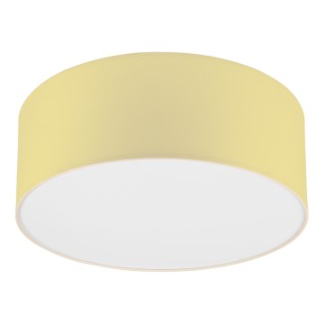 Plafondlamp SIRJA PASTEL 1xE27/60W/230V diameter 35 cm geel