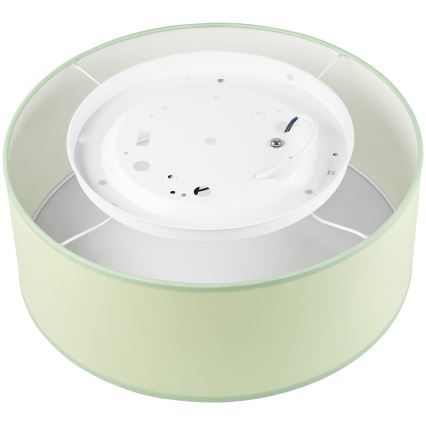 Plafondlamp SIRJA PASTEL 1xE27/60W/230V diameter 35 cm groen