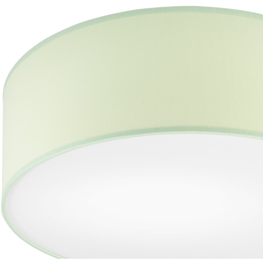 Plafondlamp SIRJA PASTEL 1xE27/60W/230V diameter 35 cm groen