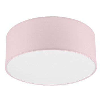 Plafondlamp SIRJA PASTEL 1xE27/60W/230V diameter 35 cm roze