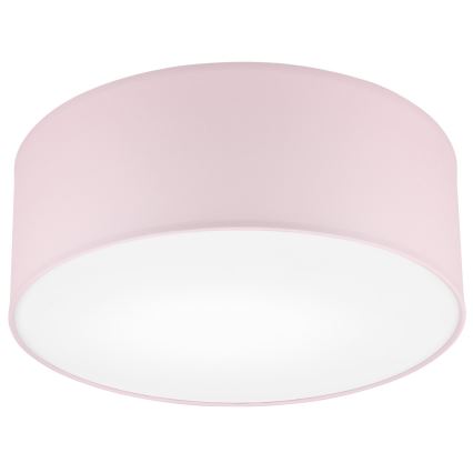 Plafondlamp SIRJA PASTEL 1xE27/60W/230V diameter 35 cm roze