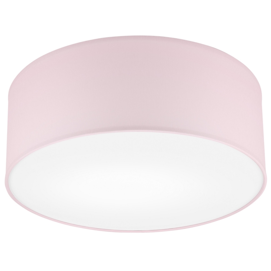 Plafondlamp SIRJA PASTEL 1xE27/60W/230V diameter 35 cm roze