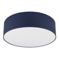 Plafondlamp SIRJA PASTEL 2x E27/15W/230V Ø 45 cm donkerblauw