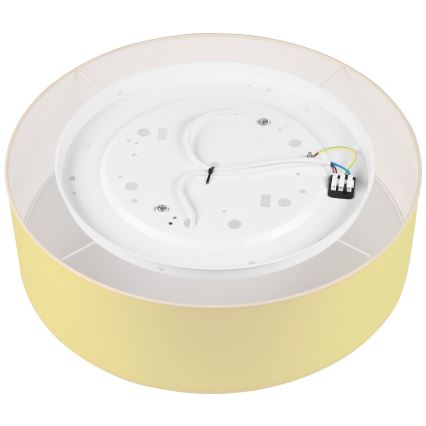 Plafondlamp SIRJA PASTEL 2xE27/60W/230V diameter 45 cm geel