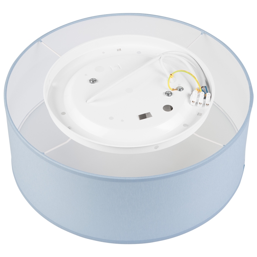 Plafondlamp SIRJA PASTEL DOUBLE 2xE27/15W/230V diameter 35 cm blauw