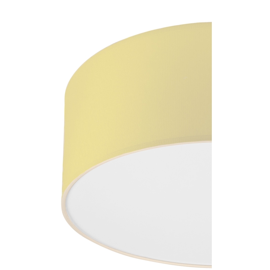 Plafondlamp SIRJA PASTEL DOUBLE 2xE27/15W/230V diameter 35 cm geel