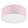 Plafondlamp SIRJA PASTEL DOUBLE 2xE27/15W/230V diameter 35 cm roze